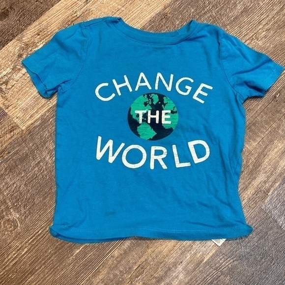 OLD Navy Change The World T-shirt - Picture 1 of 4